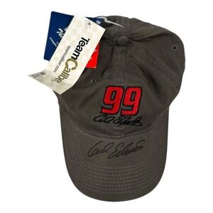Carl Edwards 99 NASCAR Team Caliber The Game Hat Cap‎ Racing